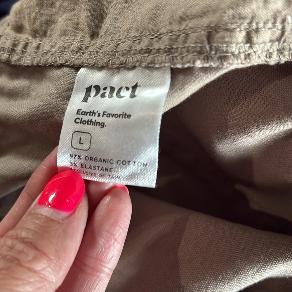 Pact Light Tan Joggers - Picture 4 of 10